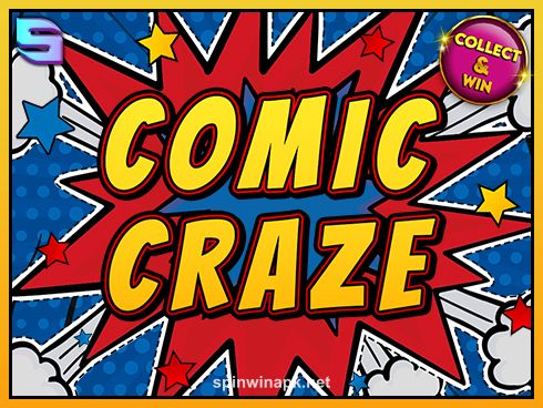 Comic Craze slot game interface